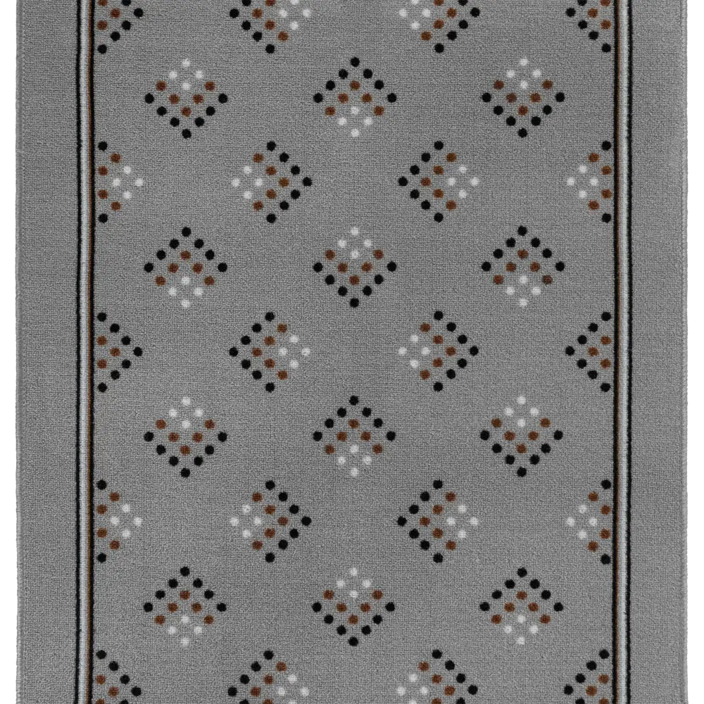 Дорожка ковровая «Сквер 90/90», 0.8 м, цвет серый Santreyd STLM-2068048