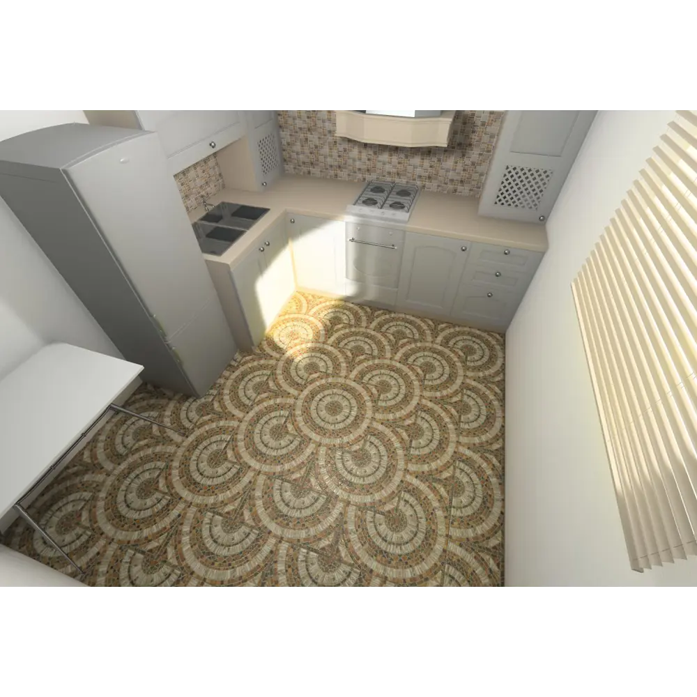 Керамогранит PiezaROSA Мюнхен 33×33 см - каменная элегантность в коричневых тонах 14086183 STLM-0004247 - Вид №3