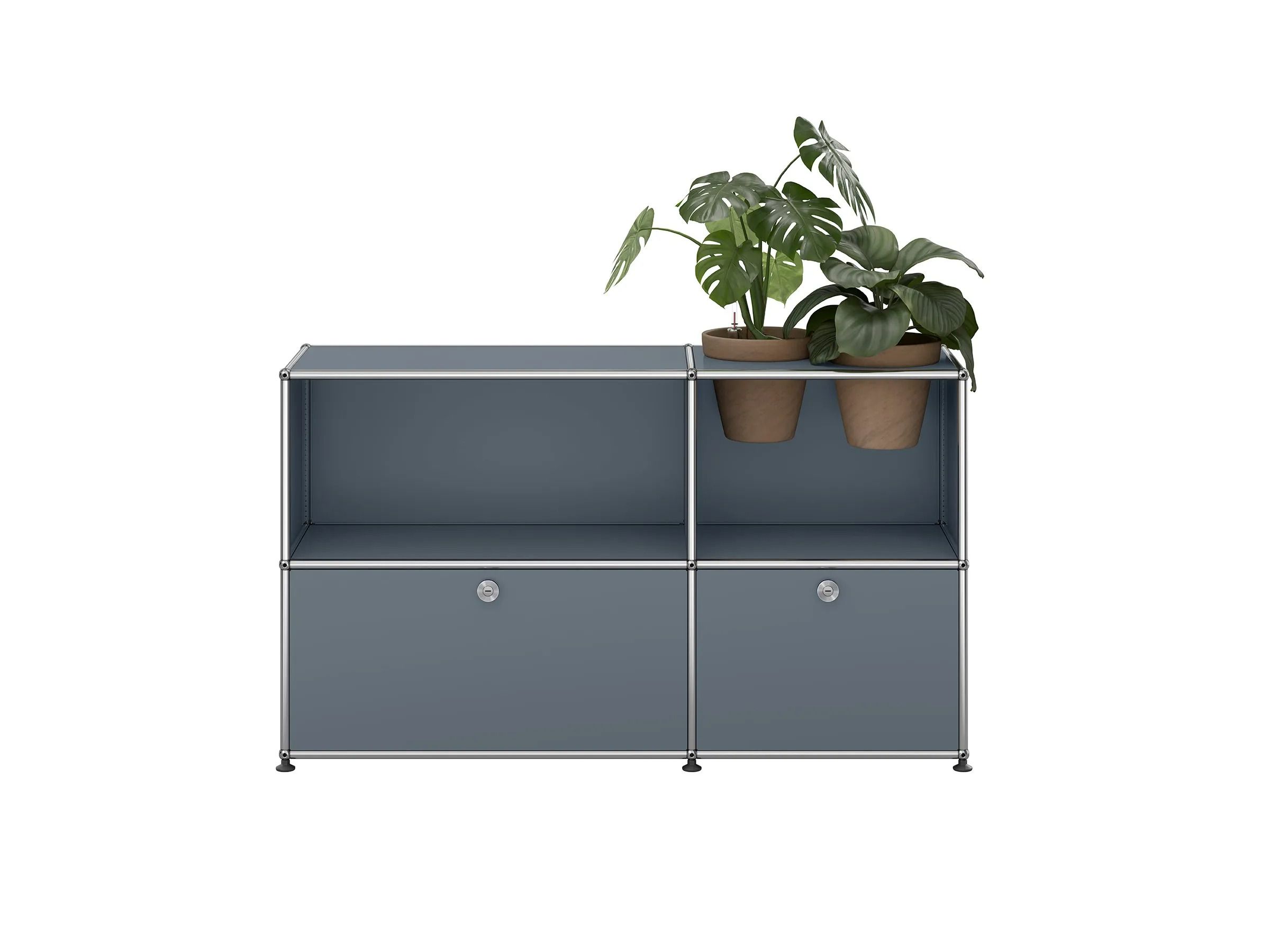 Секционный шкаф из стали с откидной створкой USM USM SELECTION ARCH-00053874 - Вид №5