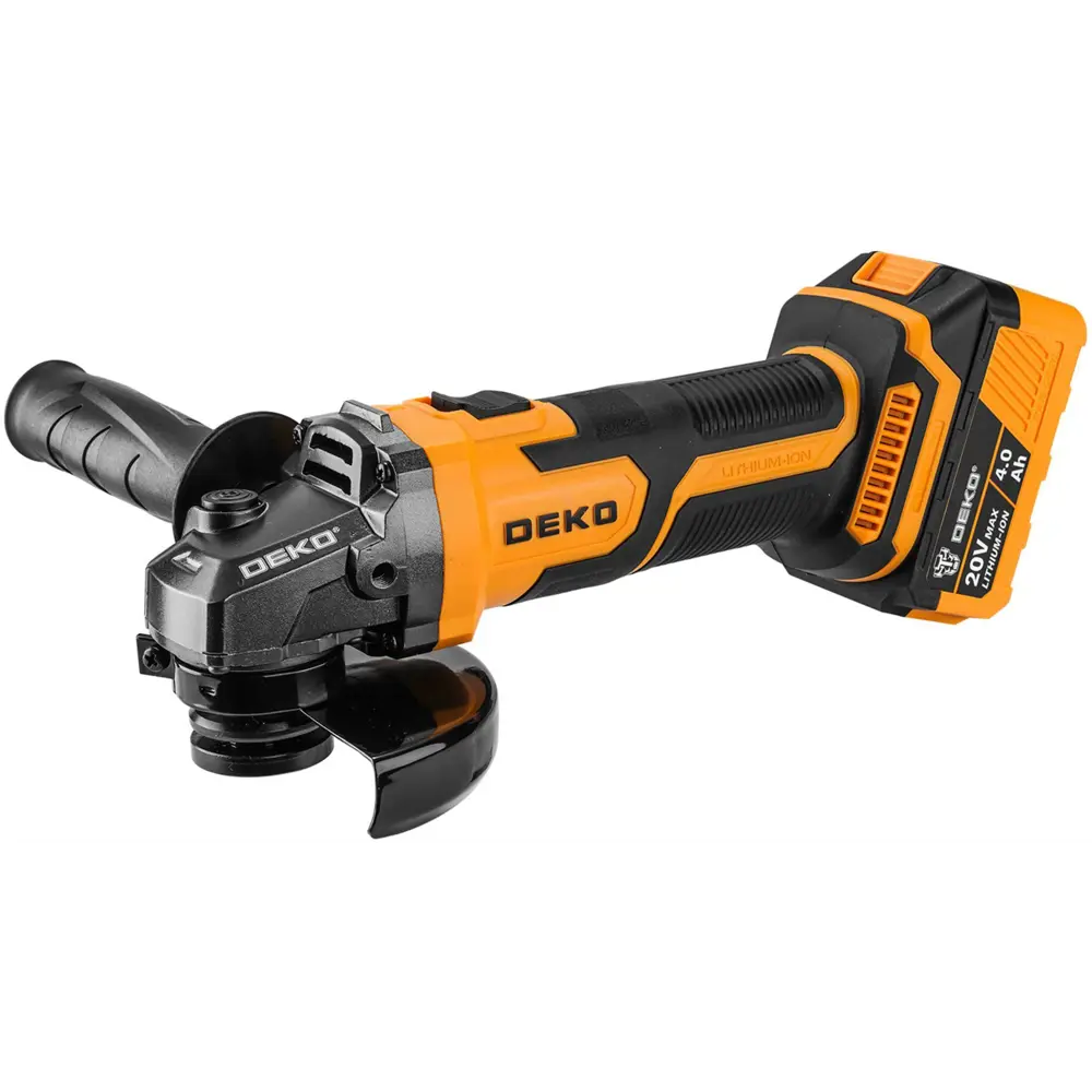 УШМ аккумуляторная Deko DKAG20-125, 20 В Li-ion 2x4 Ач, 125 мм STLM-2171704