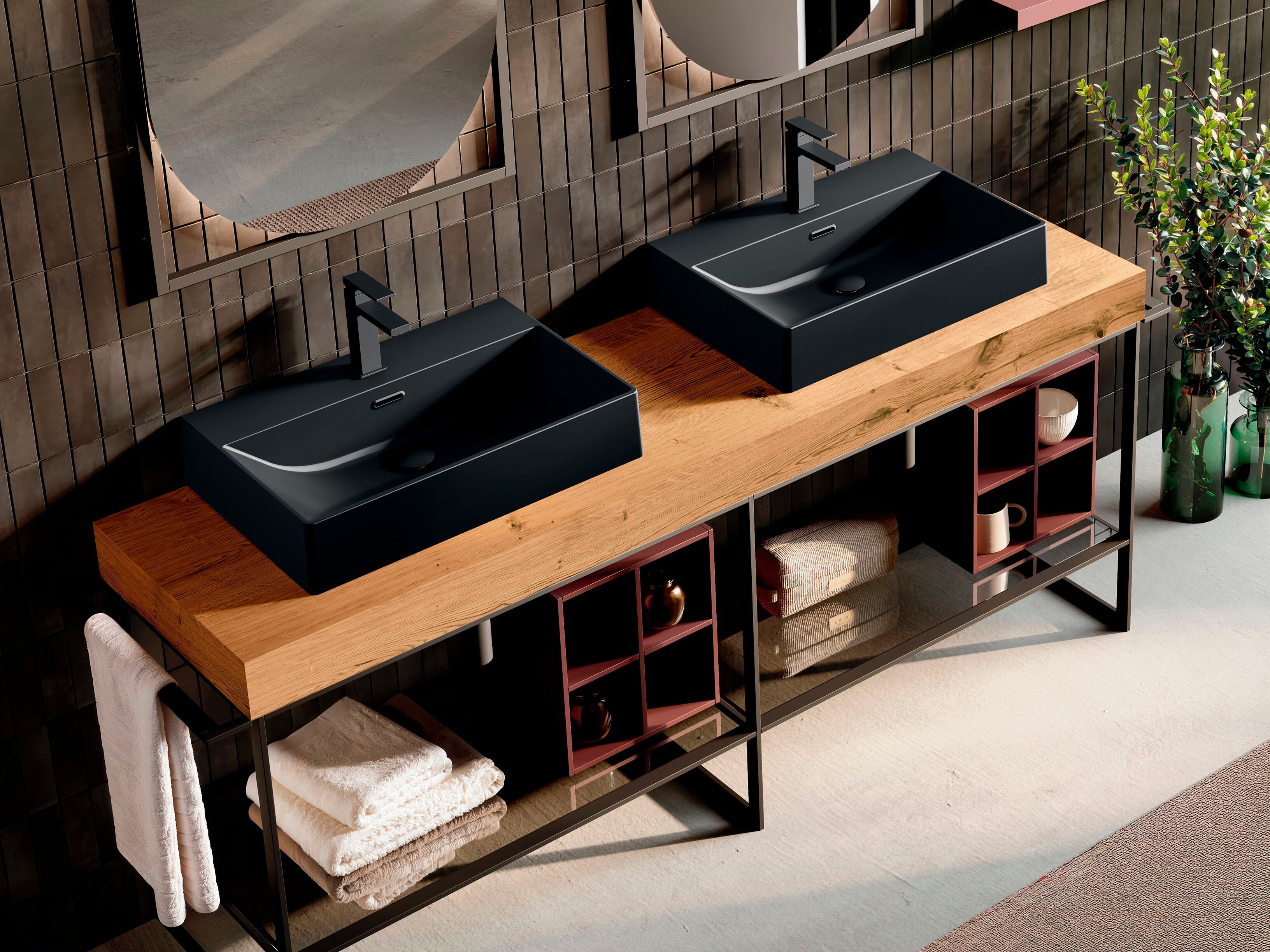 Прямоугольная столешница из Duratek Elleci Bath ARCH-00082246 - Вид №1