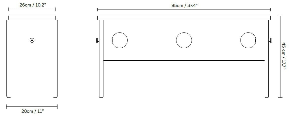 Скамейка из переработанного материала Form & Refine римейк ARCH-00138402 - Вид №6
