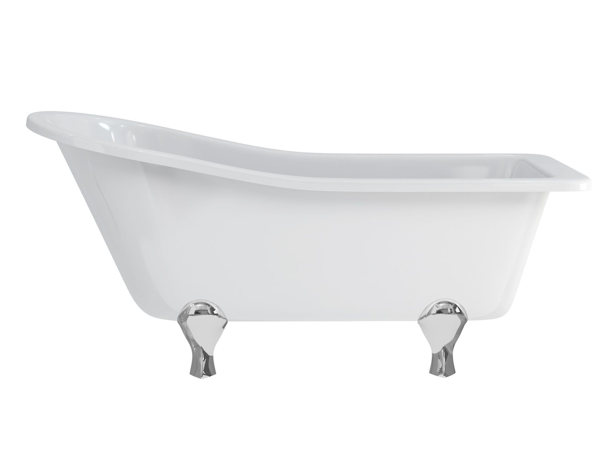 Овальная акриловая ванна на ногах Burlington HAREWOOD ARCH-00064275 - Вид №9