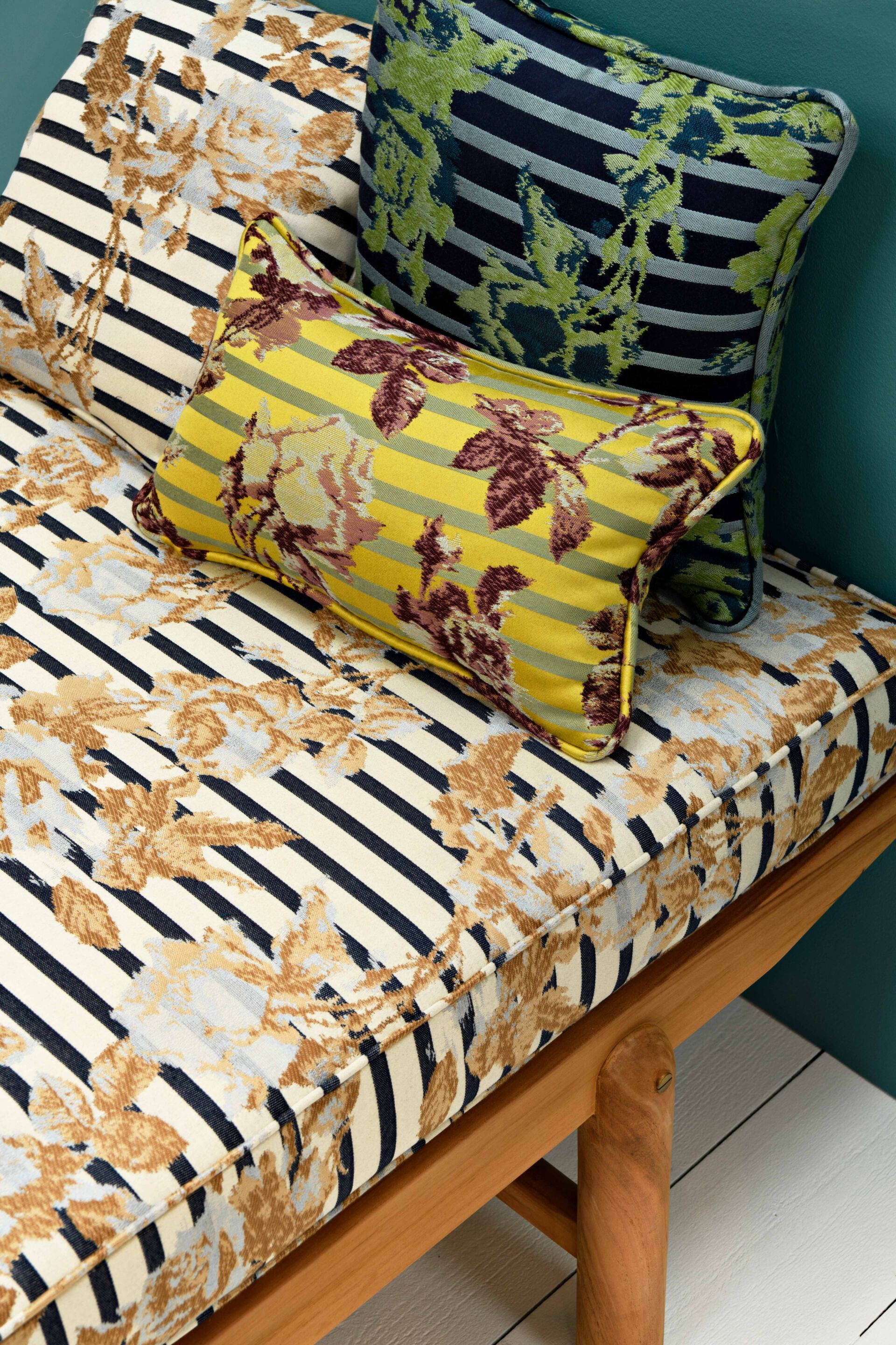 Жаккардовая ткань в полоску из вискозы LELIEVRE Jean Paul Gaultier - La Croisière s'amuse ARCH-00055596 - Вид №5