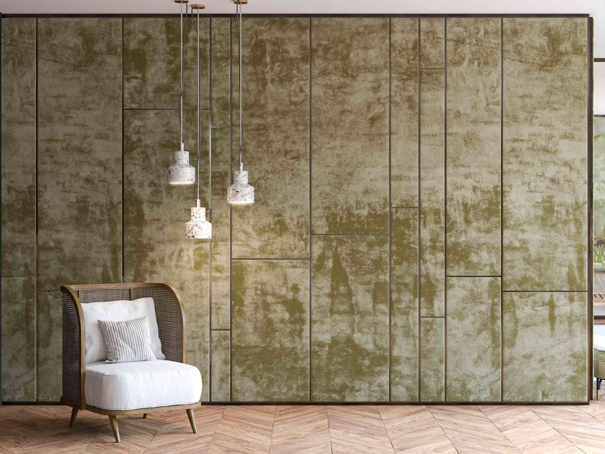 Обшивка из дерева и бархата Carminati Skyline System ARCH-00017636 - Вид №1