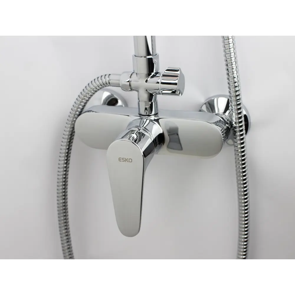 Душевая стойка Esko ST2009 со смесителем 1 режим цвет хром STLM-2096505 - Вид №1