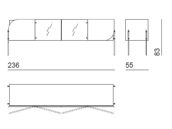 Деревянный шкаф с распашными дверями Bizzotto Italia Нара ARCH-00152318 - Вид №4