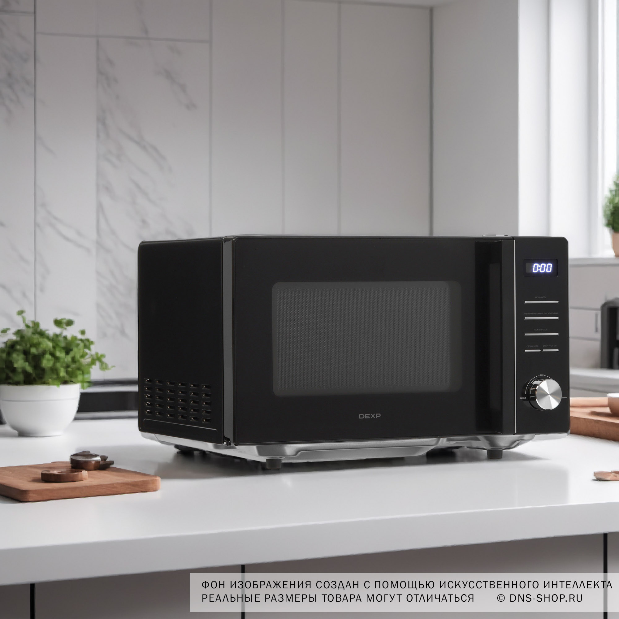 9115171 Микроволновая печь DEXP FB-70 черный STDN-0066358 - Вид №11