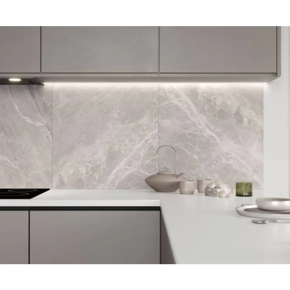 Керамогранит Laparet Crystal 60x60 см 1.44 м² лаппатированный цвет серый Crystal Grey STLM-2032032 - Вид №1