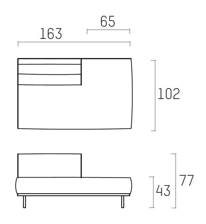 Секционный диван с огнестойкой обивкой Piet Boon DON living ARCH-00064056 - Вид №20