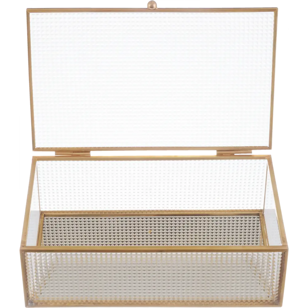 Шкатулка Atmosphera 20HX-013M стекло/металл STLM-2122165 - Вид №2