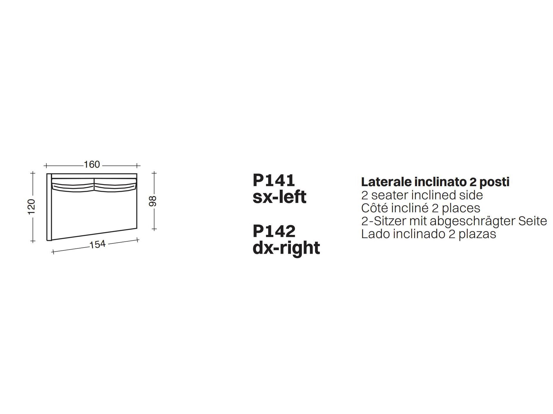 Кожаный диван VALENTINI Slim New ARCH-00002667 - Вид №2