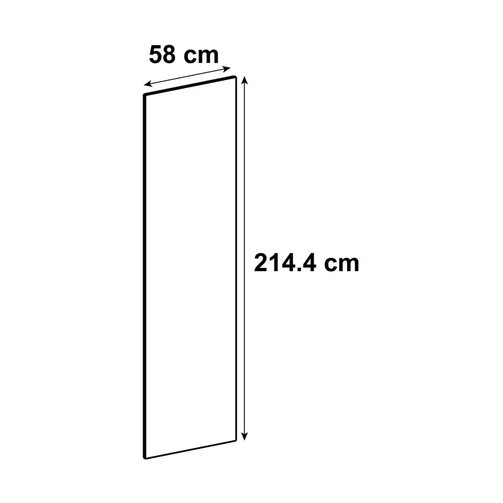 Фальшпанель для шкафа Delinia ID Нордик 58x214.4 см ЛДСП цвет бежевый STLM-2012531 - Вид №9