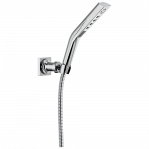 55799-KS H2Okinetic® Ручной душ с 3 настройками для настенного монтажа Delta Faucet Universal Showering Черный нержавеющий