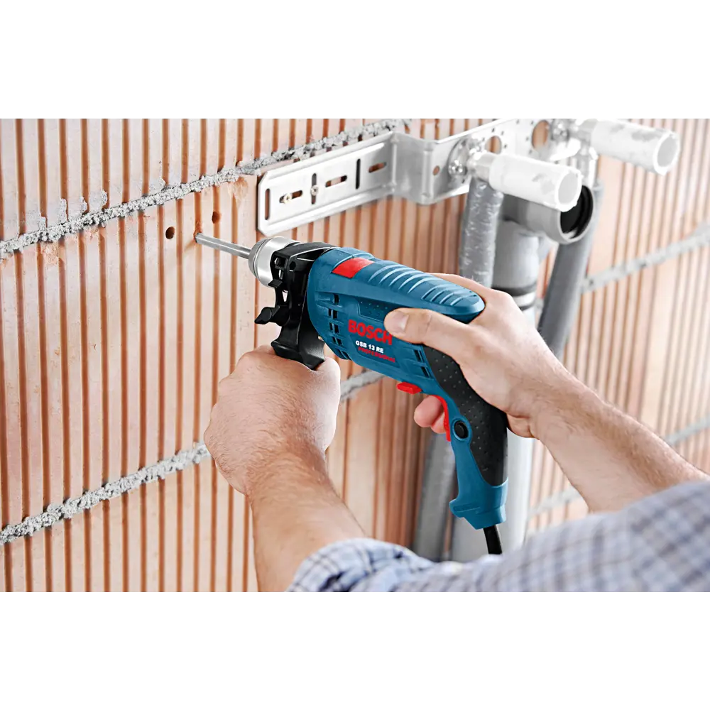 Ударная дрель Bosch GSB 13RE, 0601217100, 600 Вт BOSCH PROFESSIONAL STLM-2030679 - Вид №11