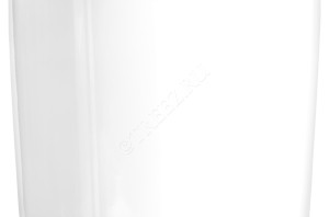 41.3320-05-039-WH-80 Кашпо  Effectory - серия Gloss - Цилиндр высокий- Белый глянцевый лак Цветочная коллекция