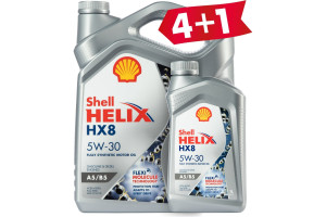 18589987 Масло Helix HX8 A5/B5, 5W-30, 5 л 550046777-41 SHELL