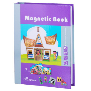 TAV027 Развивающая игра "Строения мира" Magnetic Book