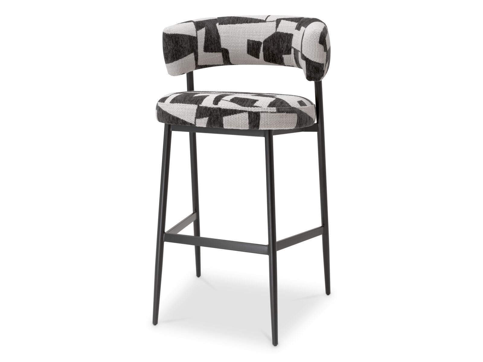 Высокий тканевый стул с подставкой для ног Eichholtz Folsom ARCH-00026450