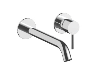 Настенный смеситель для раковины с 2 отверстиями