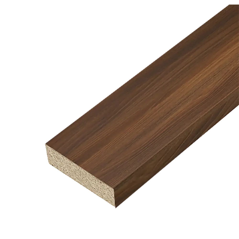 Притвор Тревизо/Белеза 32x10 см ламинация финиш бумага цвет тернер коричневый VERDA STLM-2041472