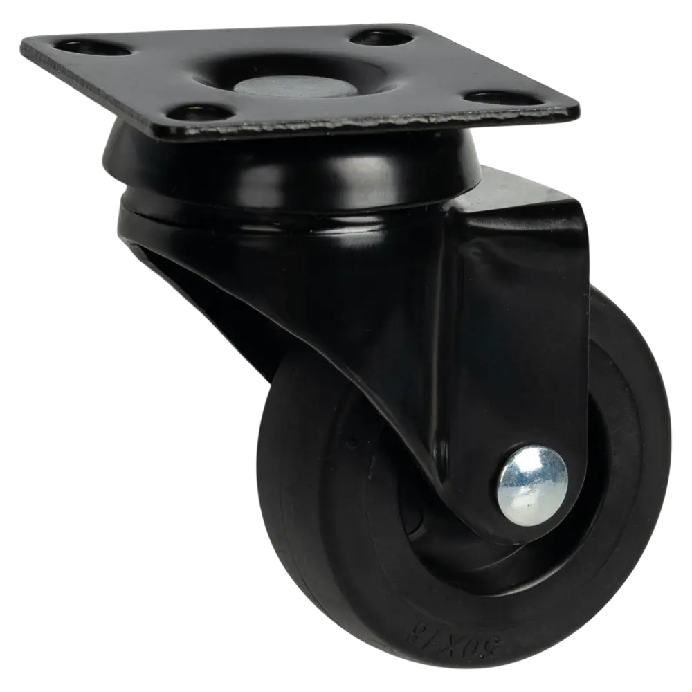 Поворотный мебельный ролик с тормозом 50 мм, нагрузка 57 кг 89415320 Santreyd STLM-1581050