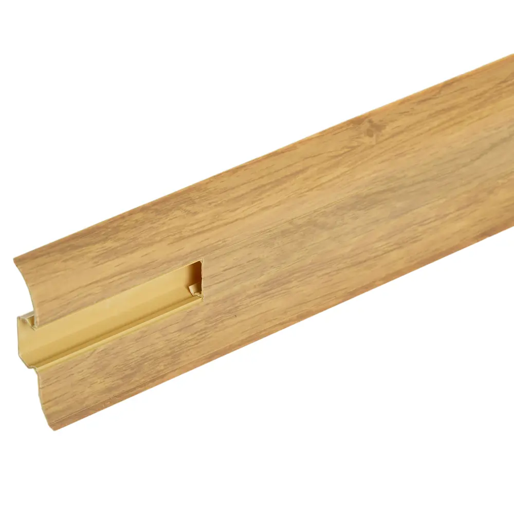 Плинтус напольный Artens ПВХ 6.5 см 2.5 м цвет модена STLM-2138109