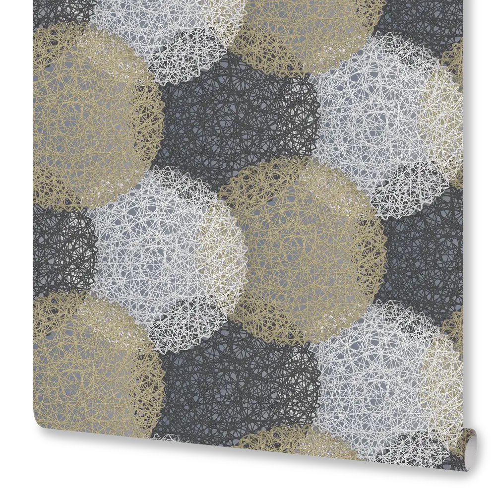 MONTE SOLARO Флизелиновые обои Samui глубокий черный 1.06 м 83236222 STLM-0039702