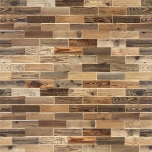 90414628 Деревянные стеновые панели Art barn wood Bricks коричневый 820x110x20мм 0.5м² 12шт STLM-0220847