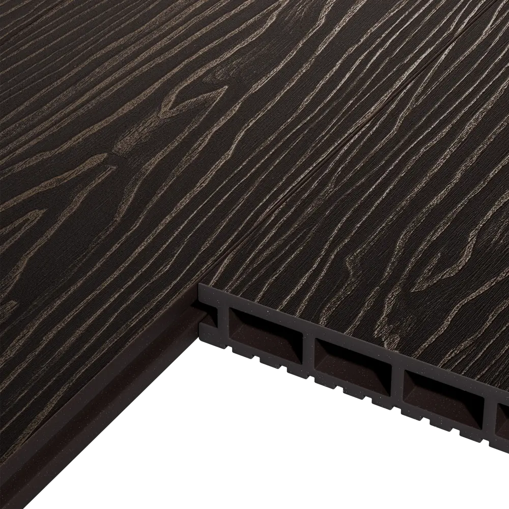 Santreyd Decking - террасная доска Темный Орех с двусторонним дизайном 88487717 STLM-1523585 - Вид №2
