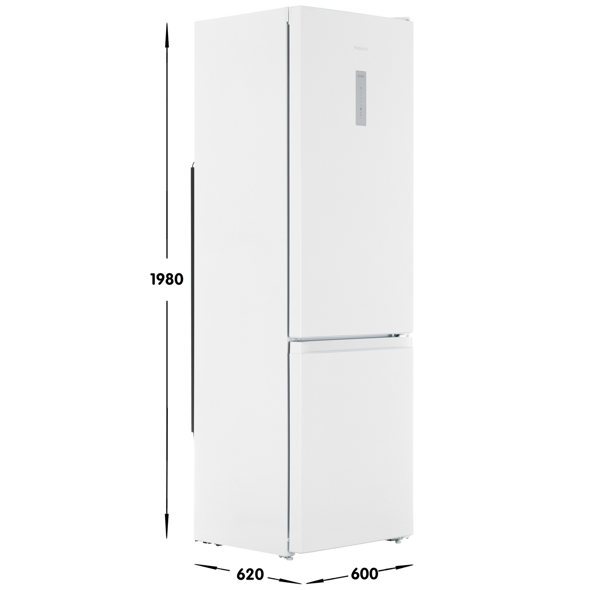 5457085 Холодильник с морозильником   Hotpoint HT 6200 W белый STDN-0113846 - Вид №6
