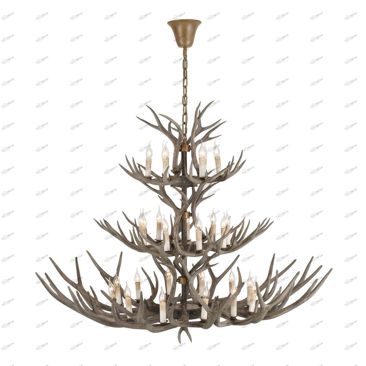 Подвесная люстра ST Luce Renna SL154.703.27 коричневая ST LUCE ДИЗАЙНЕРСКИЕ, RENNA 220823 Коричневый 