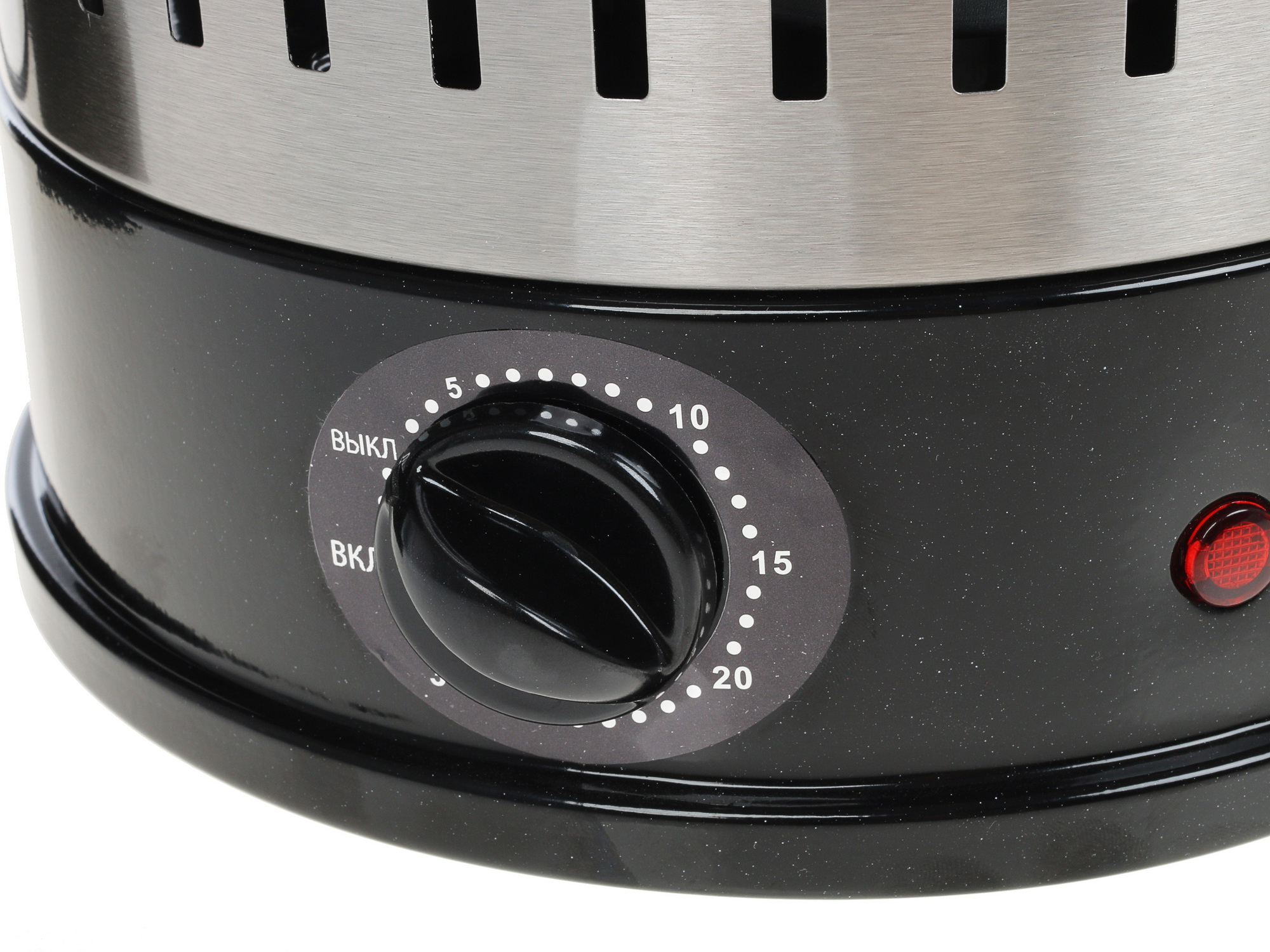 1158155 Электрошашлычница DEXP KBM-1000 серебристый STDN-0122738 - Вид №3