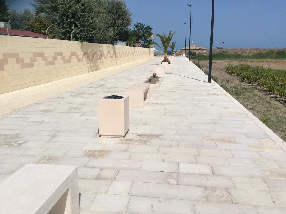 Восстановленные каменные стойки для мусора Viscio Urban Design RING ARCH-00141138 - Вид №1