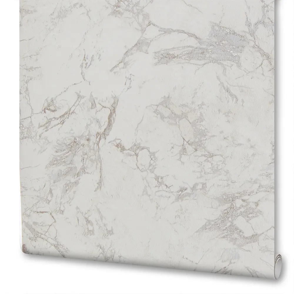 Обои виниловые Палитра Мрамор 0.53х10 м цвет бежевый 1360-12 Marble STLM-2034782