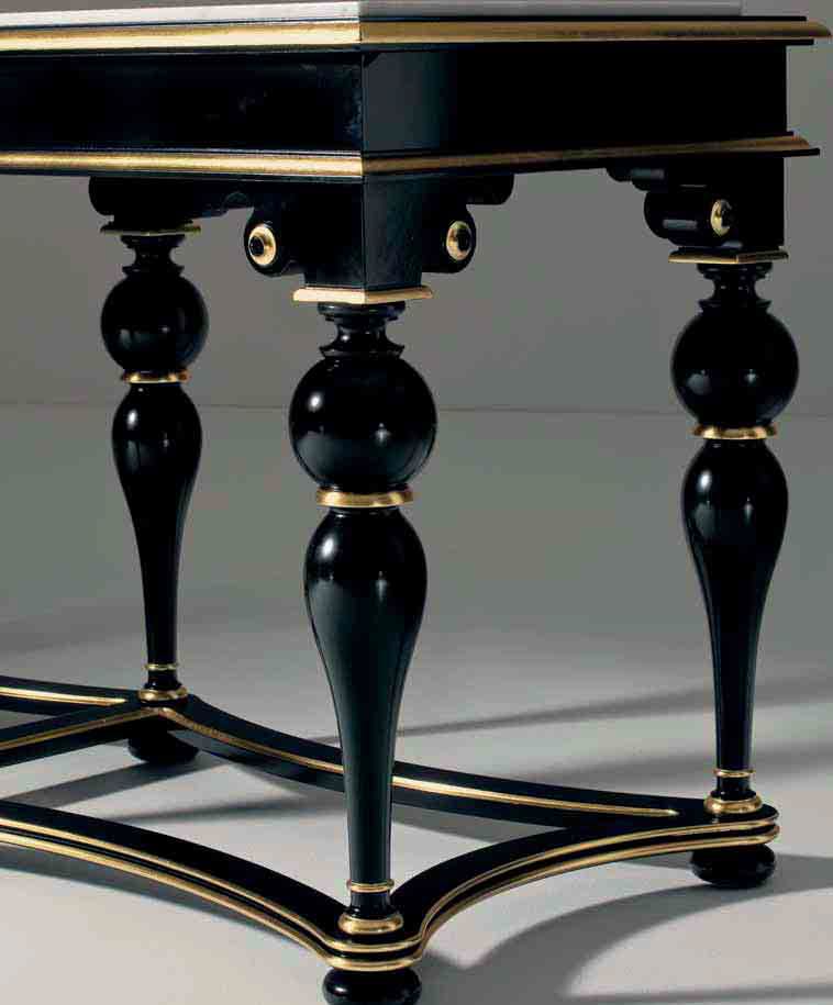 Лакированная консоль с мраморной столешницей OAK Галерея ARCH-00141436 - Вид №1