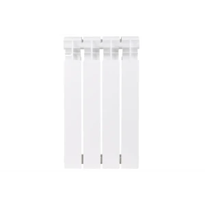 Радиатор секционный Тепломир Bimetal 500/100 4 секции боковое подключение биметалл белый