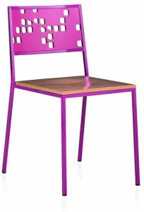 ALMA DESIGN Штабелируемый стул из нержавеющей стали Wonka