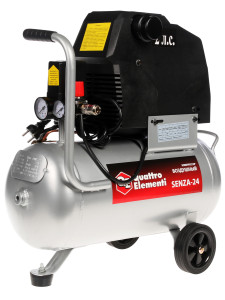 Компрессор поршневой безмасляный Quattro Elementi Senza-24 6670382