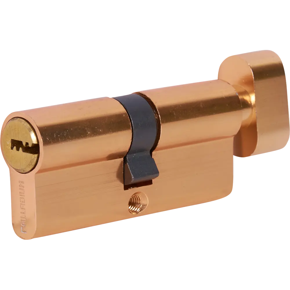 Цилиндр перфорированный Al 70 С T01 PB ключ-вертушка, золото PALLADIUM STLM-2200257