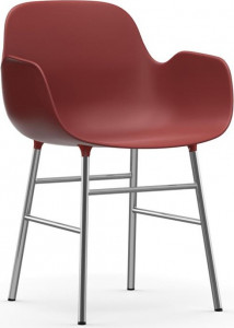 603155 Кресло Chrome Red Normann Copenhagen Form