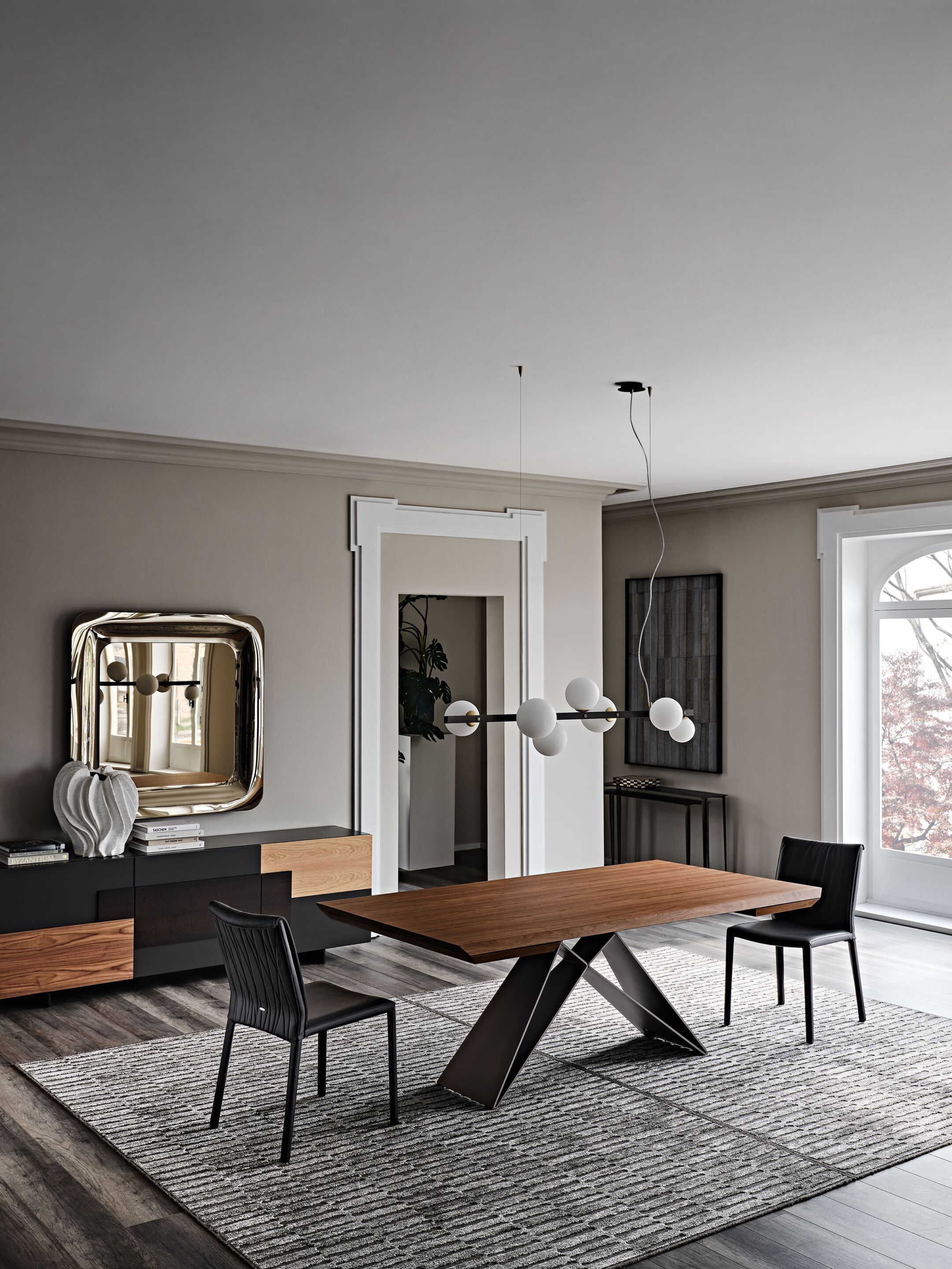 Деревянный выдвижной прямоугольный стол Cattelan italia Premier ARCH-00077436 - Вид №2