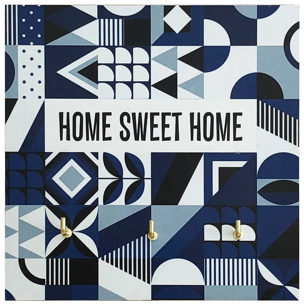 Ключница Sweet Home цвет синий 12x12см Santreyd STLM-2141820
