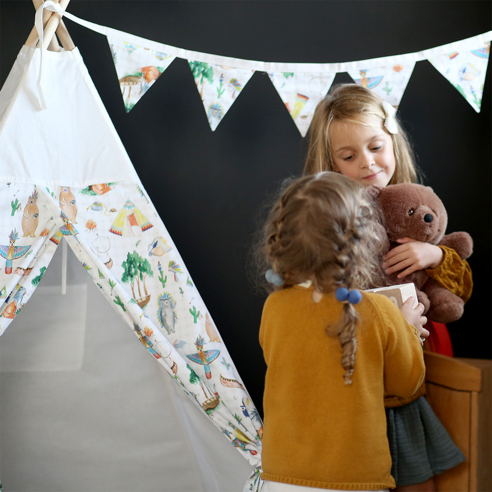 Гирлянда из 8 флажков Native Party VAMVIGVAM NATIVE PARTY 282180 Белый Santreyd  - Вид №2