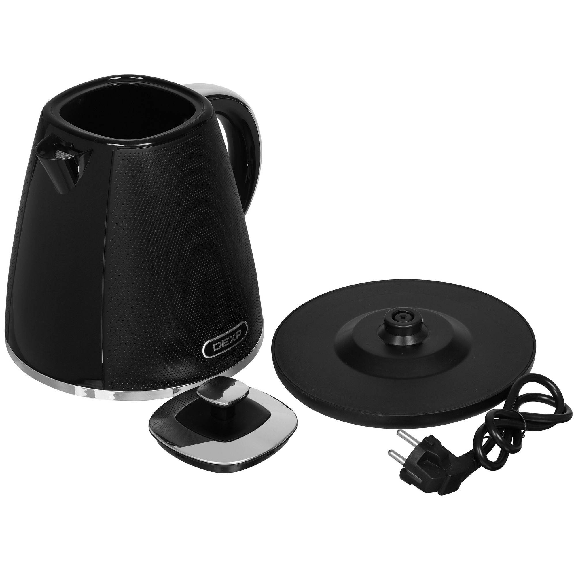 9156415 Электрочайник DEXP DK-P1900B черный STDN-0049870 - Вид №5