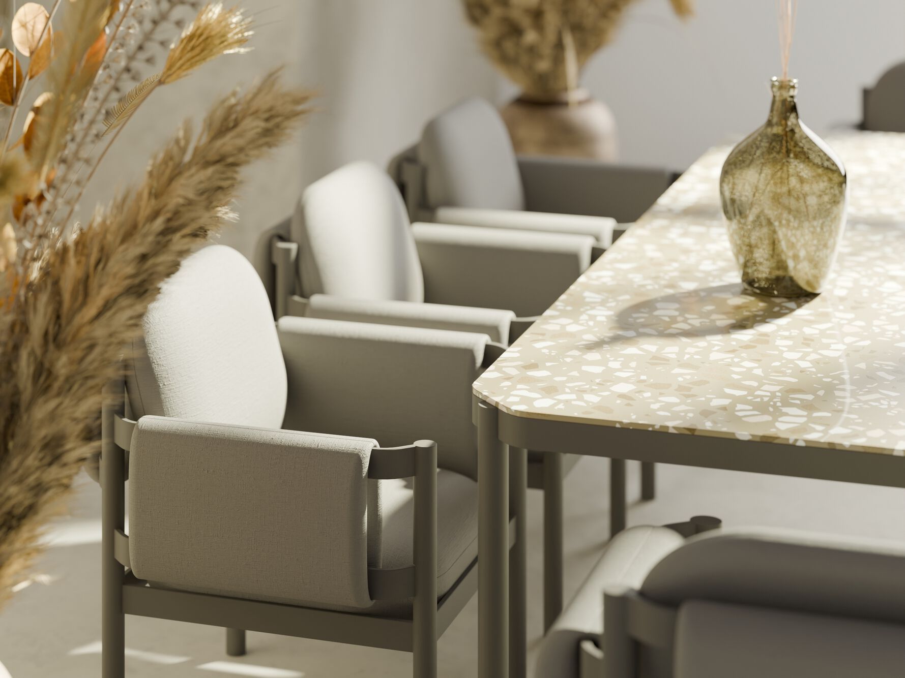 Алюминиевый прямоугольный садовый стол Joyf Tropic ARCH-00132622 - Вид №5