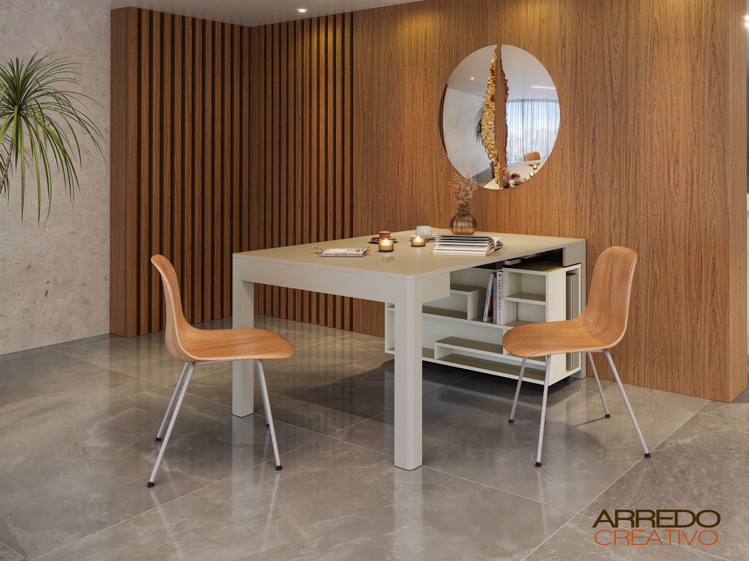 Выдвижной выдвижной консольный стол Arredo Creativo ARCH-00028758 - Вид №4