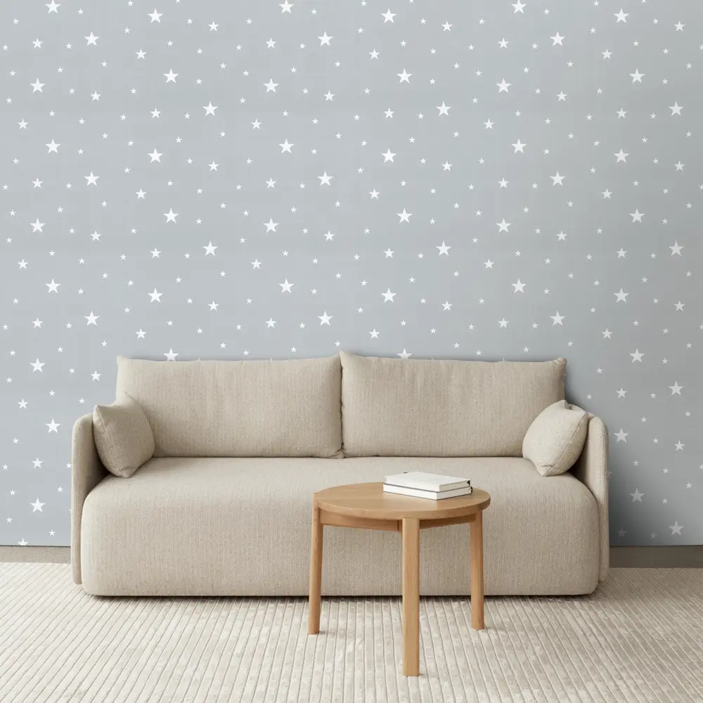 Обои флизелиновые A.S. Creation Звезды серые 1.06 м 165222 STLM-2205586 - Вид №2