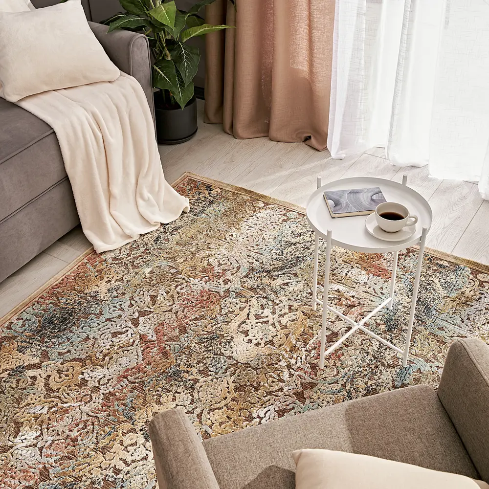 Ковер вискоза Симфония 426 N 160x235 см, цвет бежевый CTIM STLM-2166603