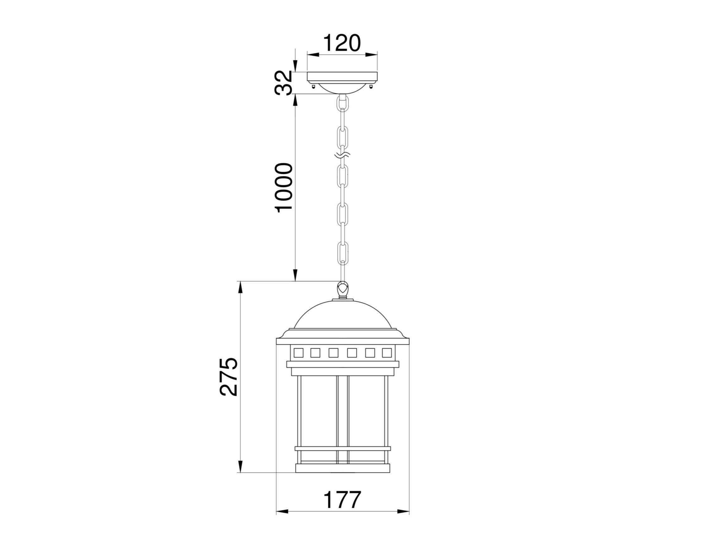 Алюминиевый открытый подвесной светильник Maytoni ARCH-00015919